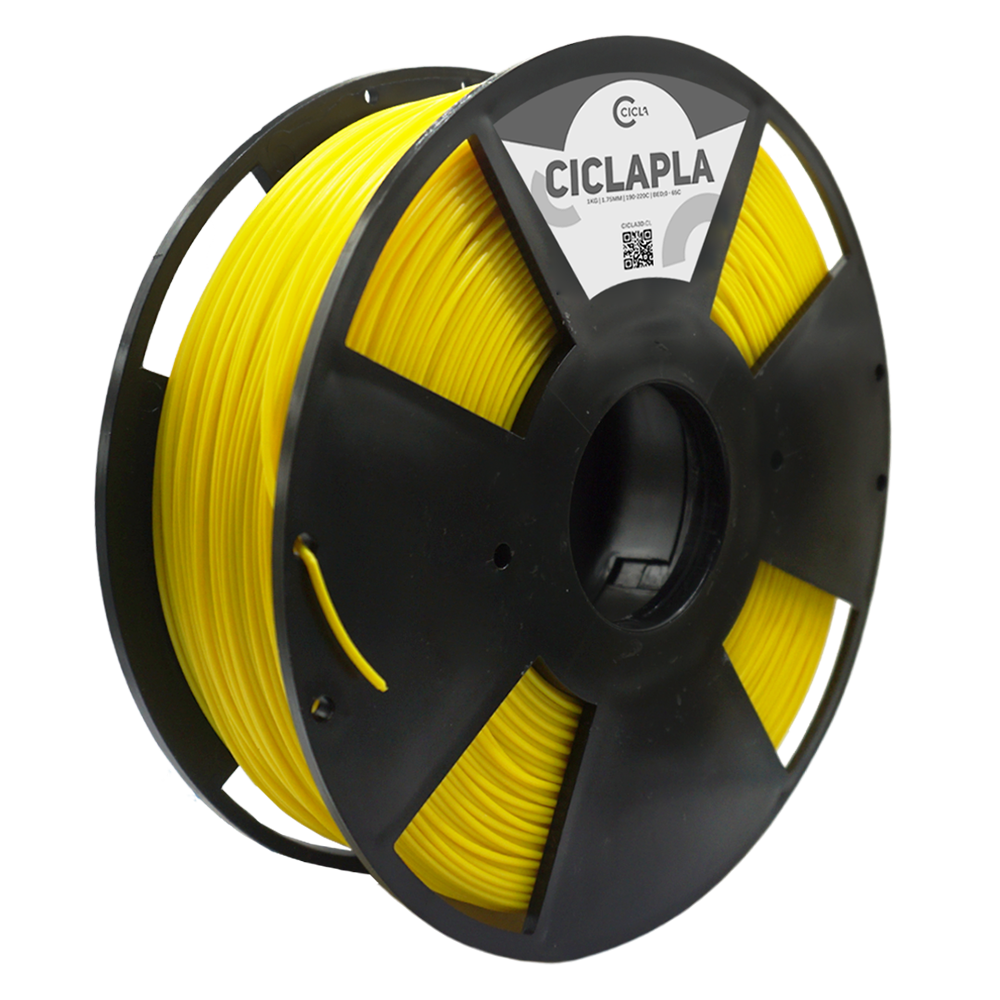 Filamento Cicla PLA 1.75mm 1kg — fabricado en Chile