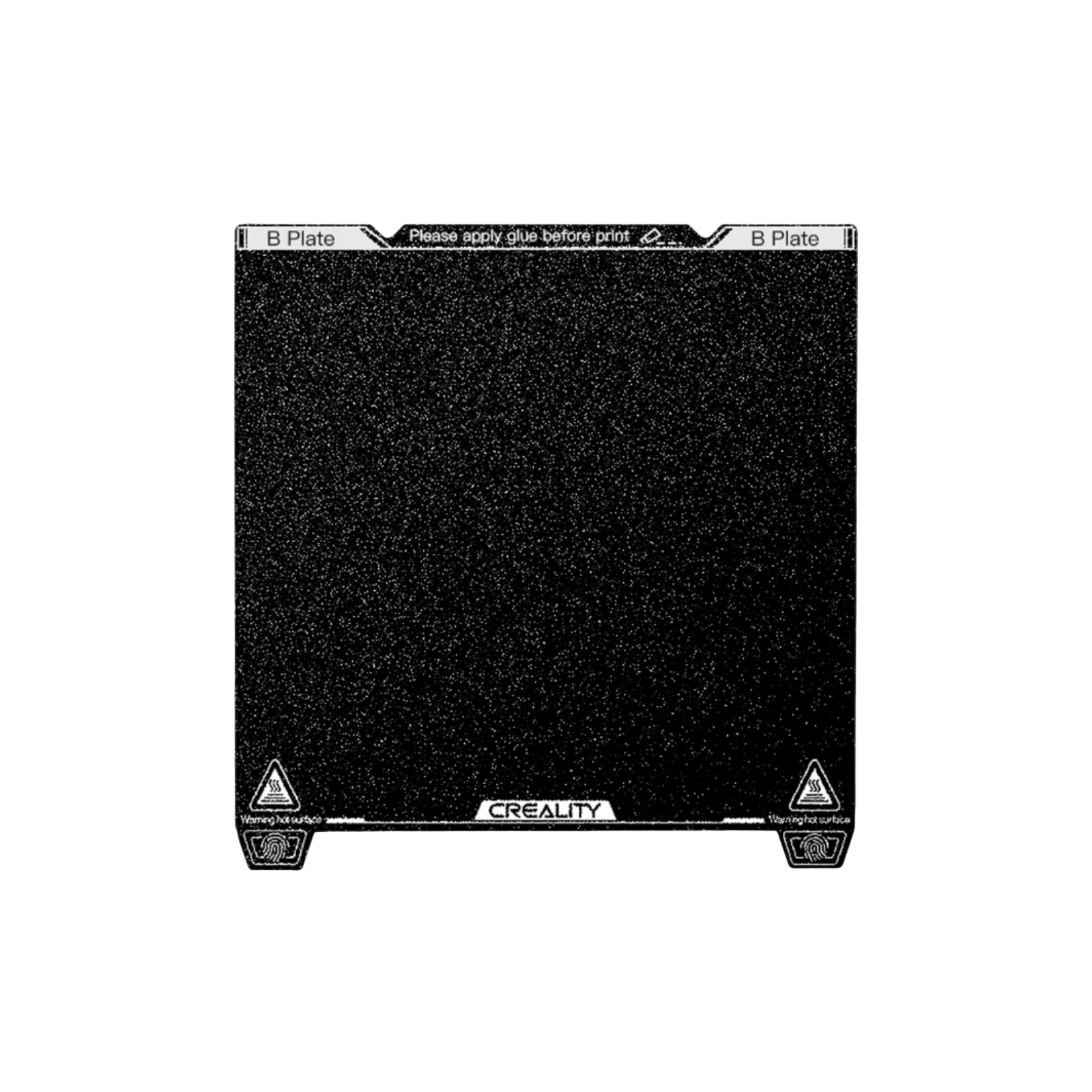 Placa PEI texturizada magnética 235×235mm (doble cara)