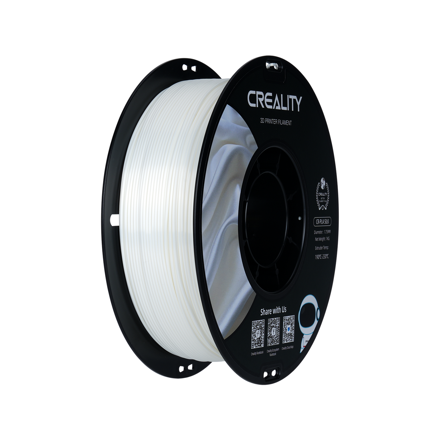 Filamento Creality PLA Silk seda 1.75mm 1kg