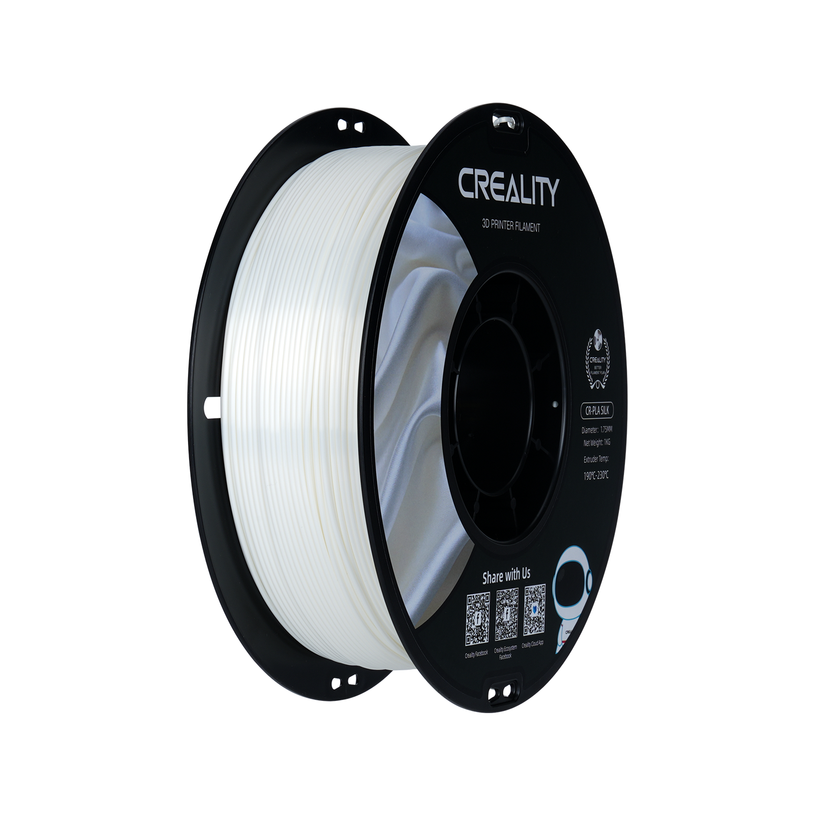 Filamento Creality PLA Silk seda 1.75mm 1kg