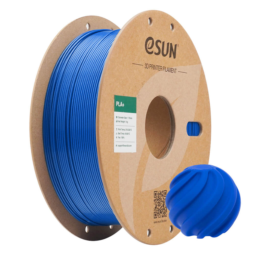 Filamento eSUN PLA+ 1.75mm 1kg — Azul