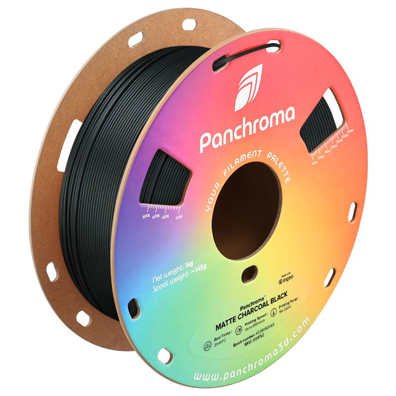 Filamento Polymaker PolyTerra PLA 1.75mm 1kg — Negro