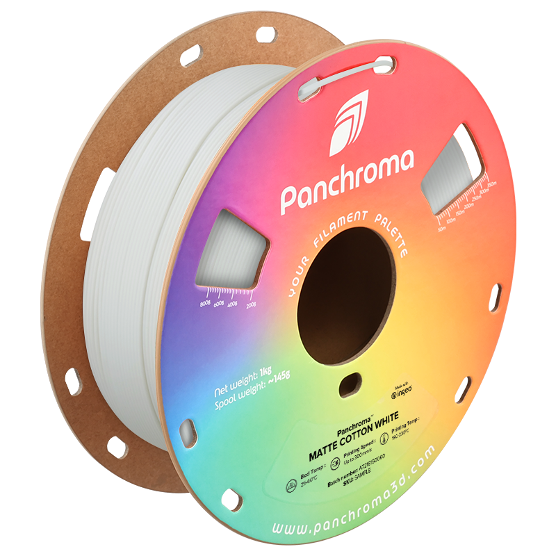 Filamento Polymaker PolyTerra PLA 1.75mm 1kg — Blanco