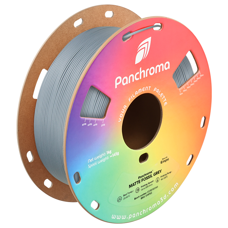 Filamento Polymaker PolyTerra PLA 1.75mm 1kg — Gris