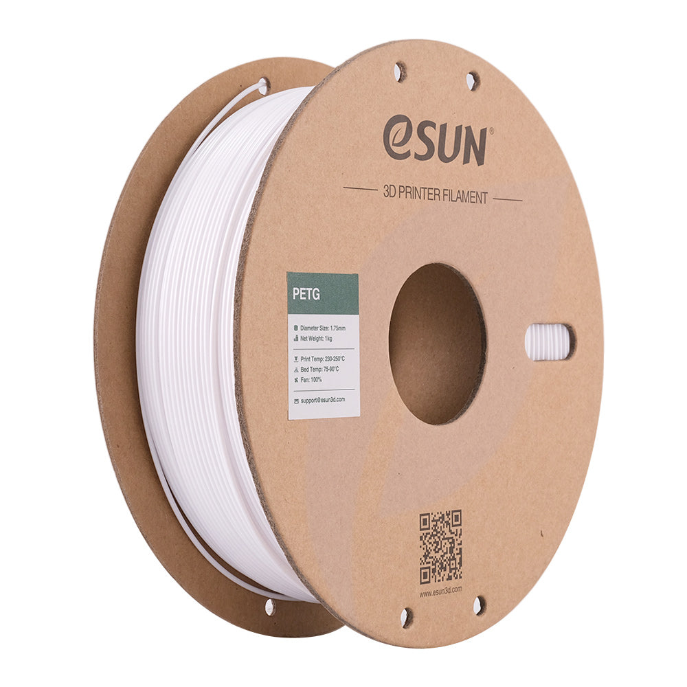 Filamento eSUN PETG 1.75mm 1kg — Blanco