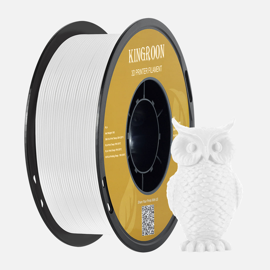 Filamento Kingroon PLA 1.75mm 1kg — Blanco